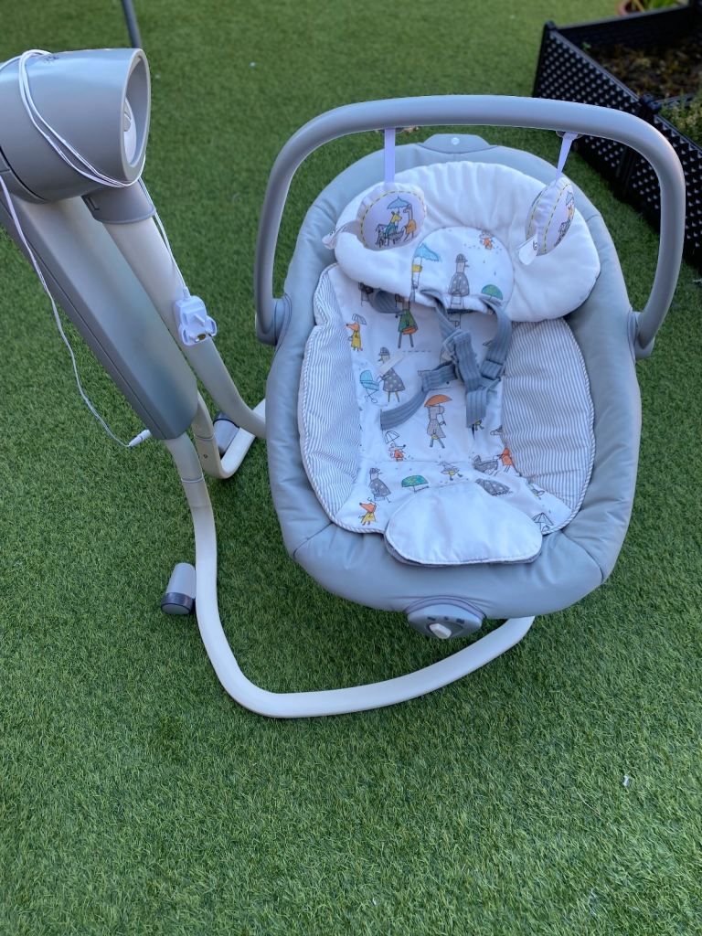 Joie Serina Electric 2in1 Infant Swing and Rocker | in Paisley ...