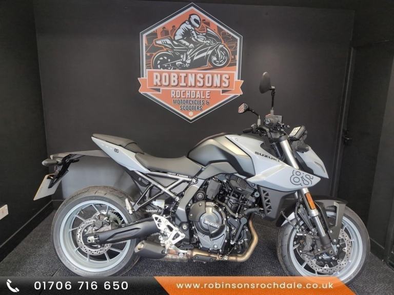 Suzuki GSX-8S In Grey, Now available on 9.9% APR HP and PCP