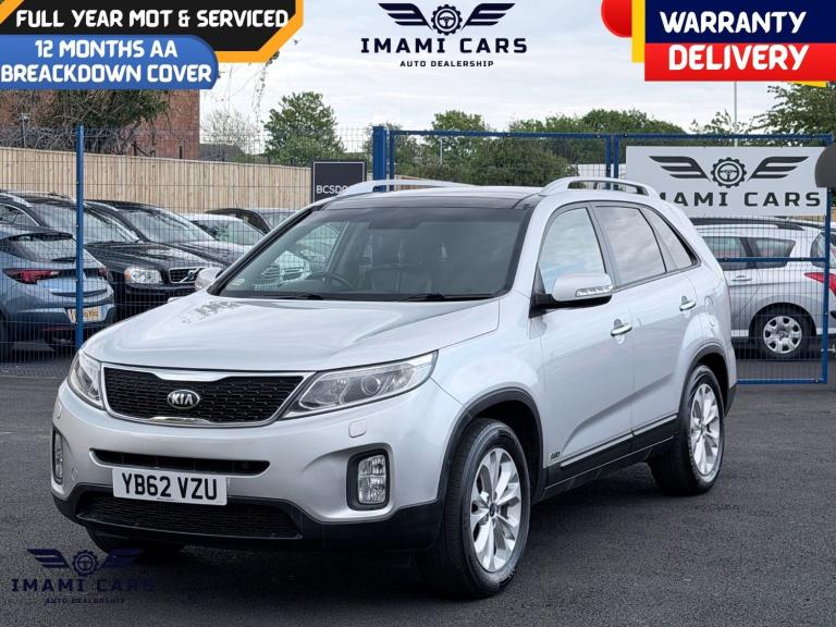 2013 Kia Sorento 2.2 CRDi KX-3 5dr SAT NAV AUTO DIESEL 115K MILES SUNROOF HEATED LETHER SEAT ESTA...