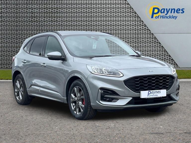 2023 Ford Kuga ST-Line Edition 5 Dr 2.5L 190ps fHEV fwd AUTO Solar Silver FSH