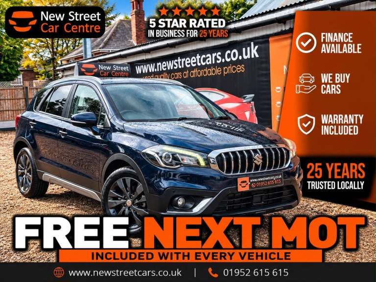 2018 Suzuki SX4 S-Cross 1.4 Boosterjet SZ5 ALLGRIP Euro 6 (s/s) 5dr HATCHBACK Petrol Manual