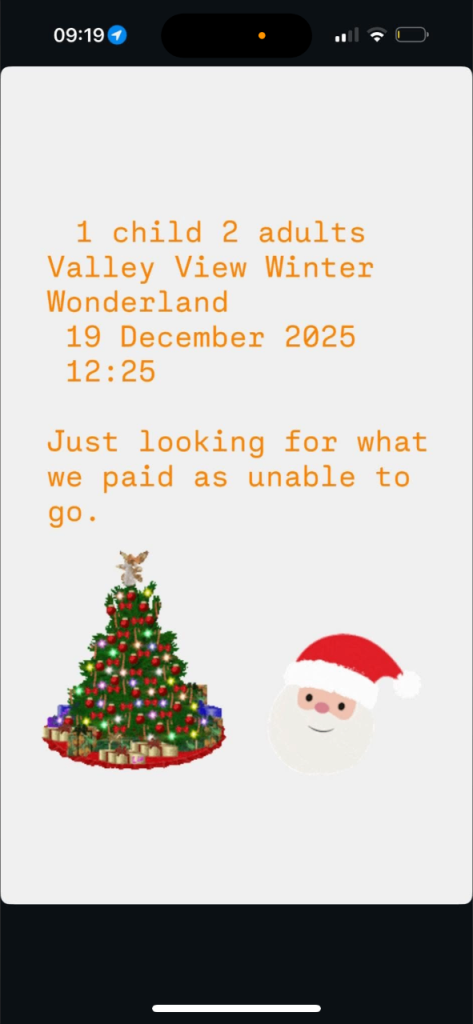 Vally View Winter wonderland 