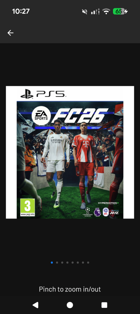 Ea FC26 PS5 Game –