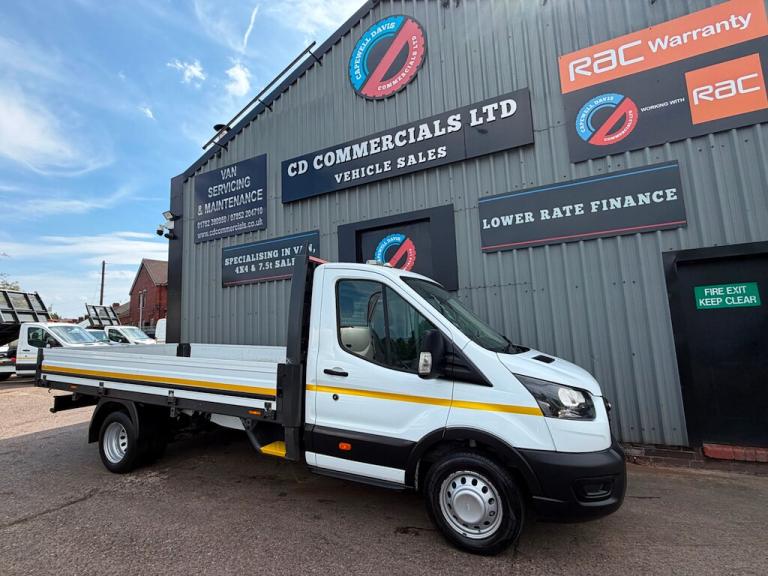 2022 Ford Transit 2.0TDCI 350 LEADER ECOBLUE LWB 14FT Single Cab Dropside Euro 6  CHASSIS CAB Die...