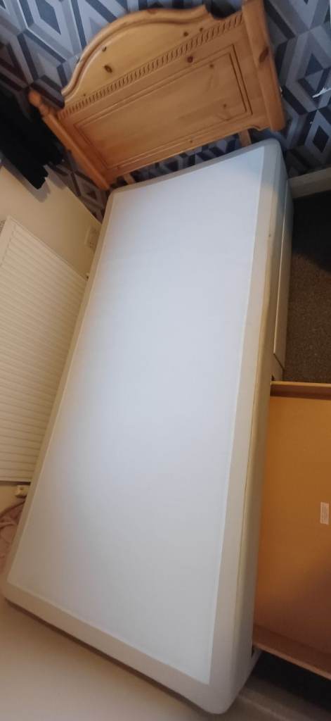 image for Single bed and headboard £20