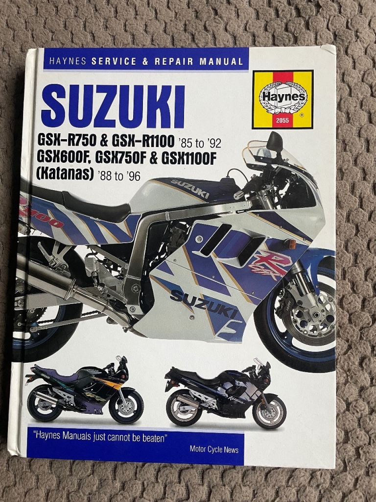 GSXR1100 manual