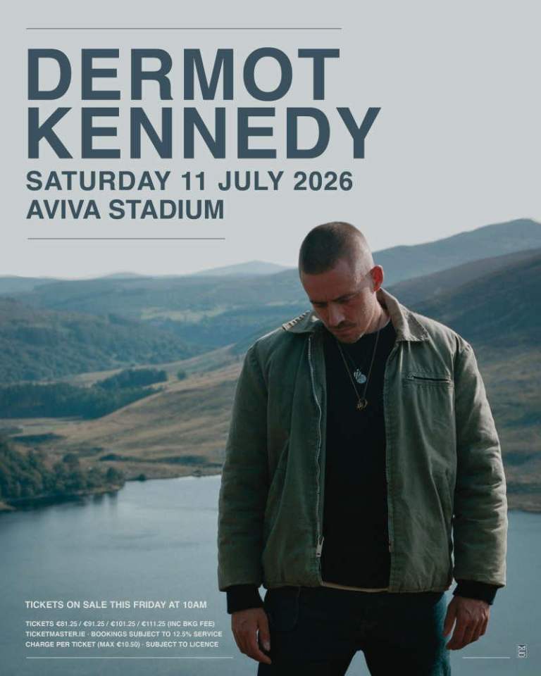 2 x Dermot Kennedy tickets Aviva Stadium 