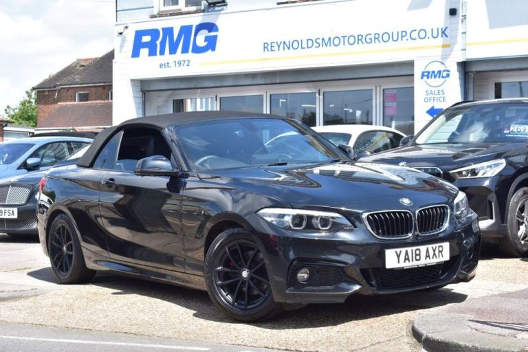 2018 BMW 2 Series 218d M Sport 2dr [Nav] Step Auto CONVERTIBLE DIESEL Automatic