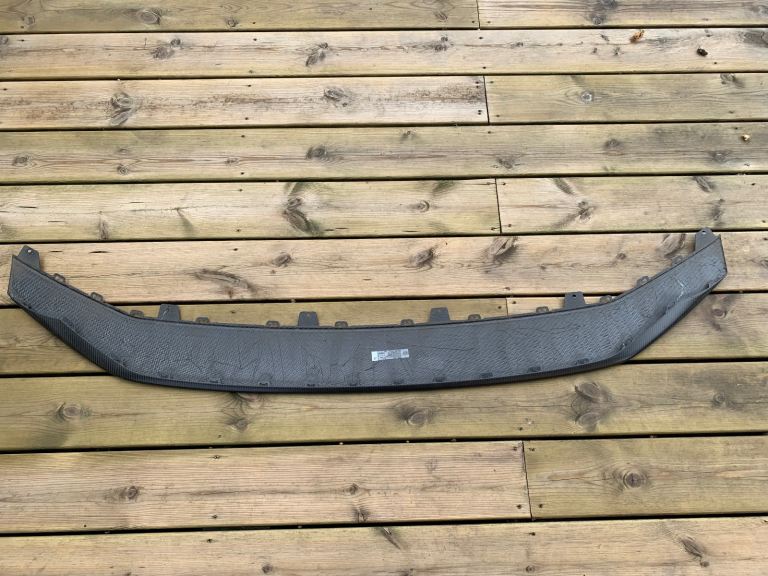 Audi carbon fibre front spoiler lip 