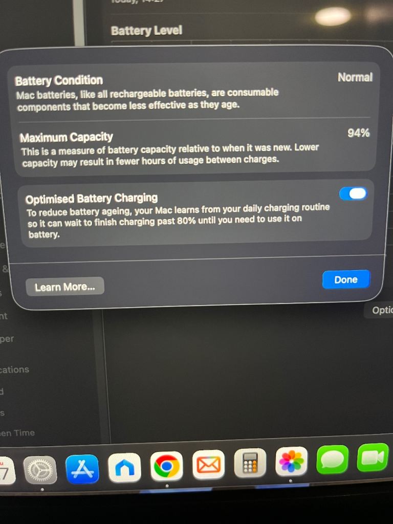 Apple MacBook Pro M3, 14 inch, Nov 2023, 8GB Ram, 512GB. Space Grey