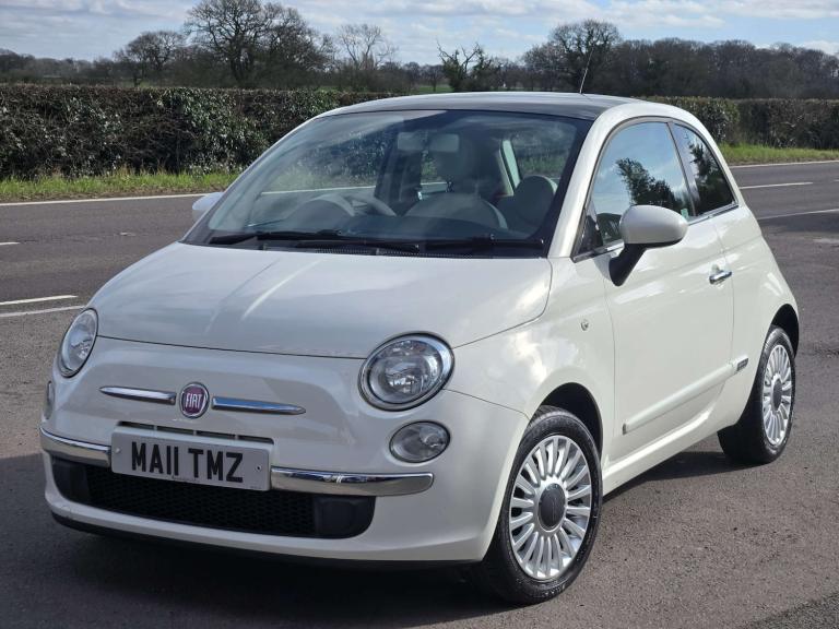 2011 Fiat 500 1.2 500 Lounge 3dr Hatchback Petrol Manual