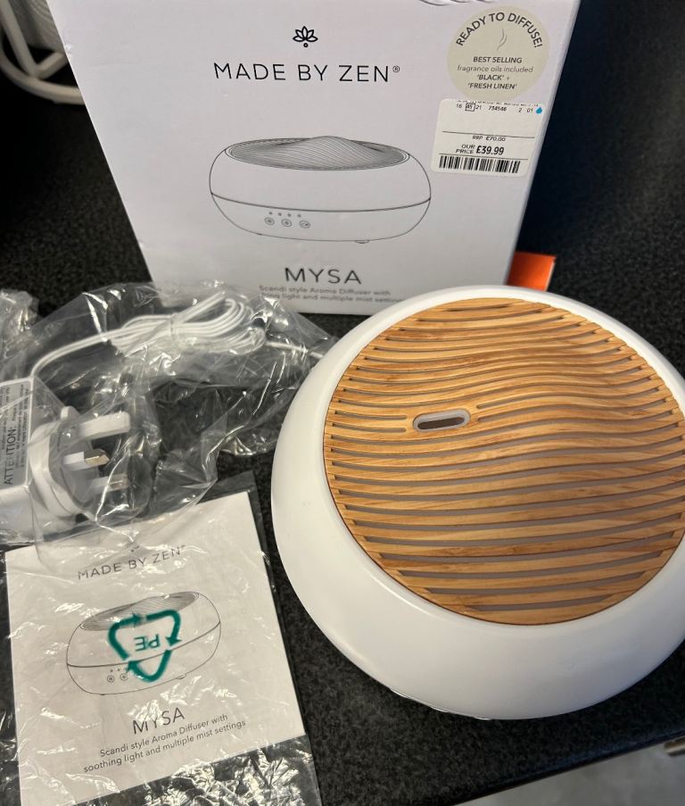 Made by Zen Mysa Aroma Diffuser - Brand New