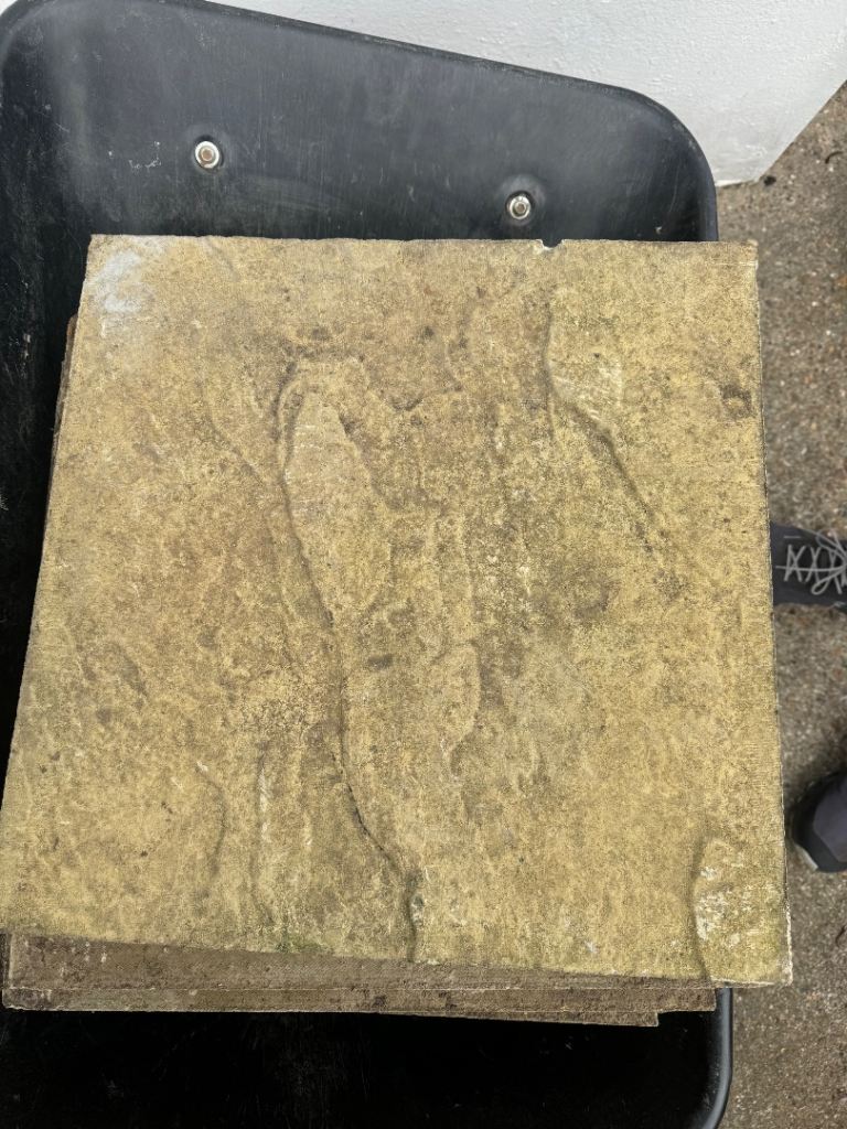 Around 20 pcs stone slabs