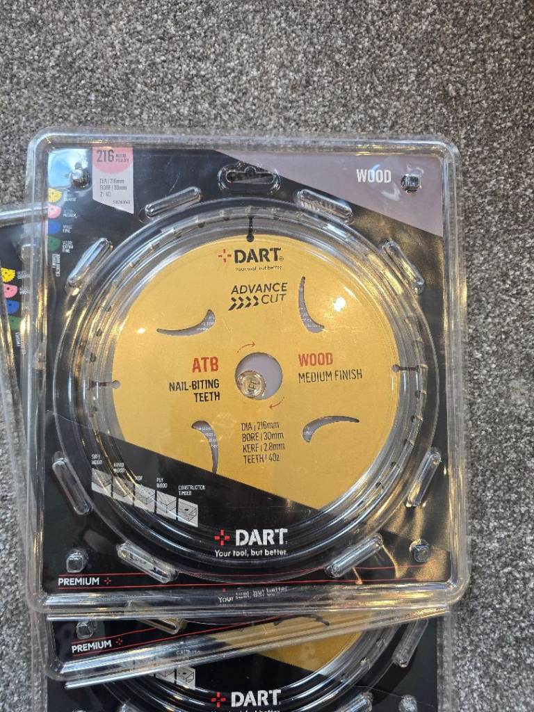 Dart 216mm chopsaw blade 