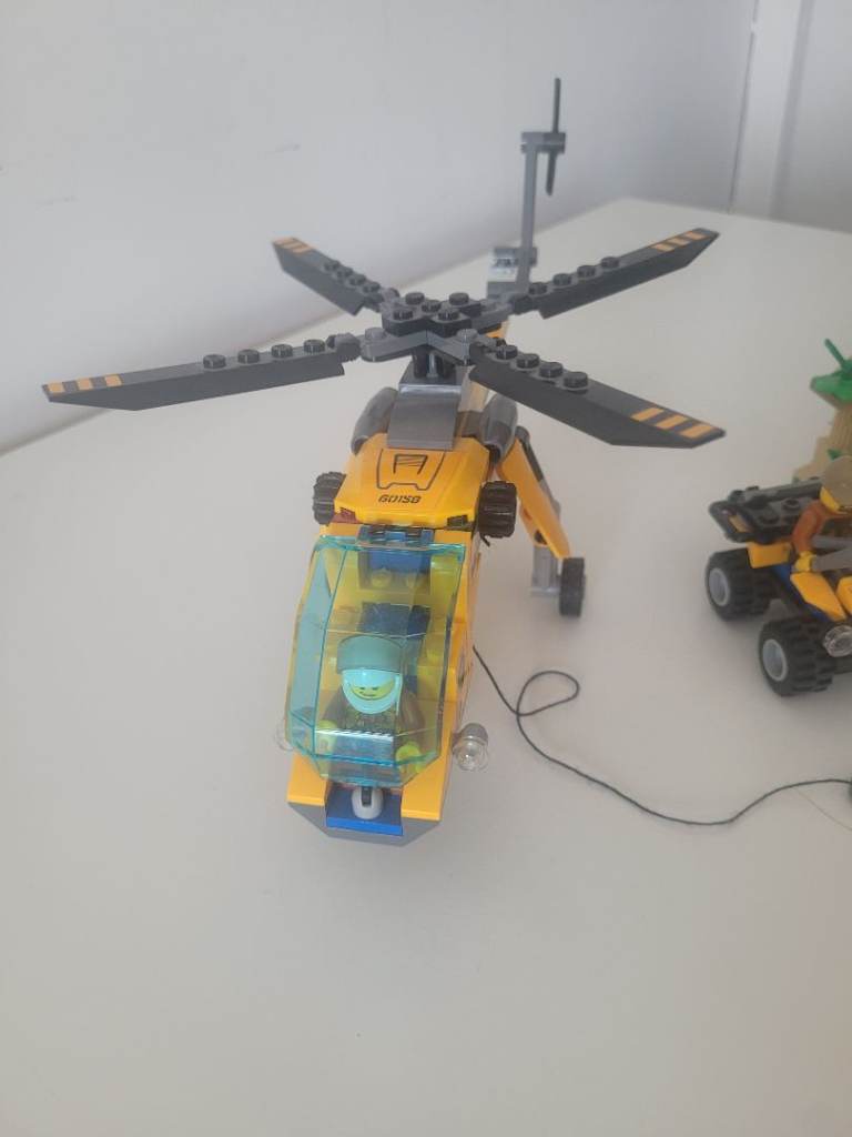 LEGO City Jungle Explorers Helicopter and Quad Bike Set