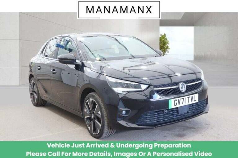 2022 Vauxhall Corsa 100kW SRi Premium 50kWh 5dr Auto [11kWCh] HATCHBACK ELECTRIC Automatic