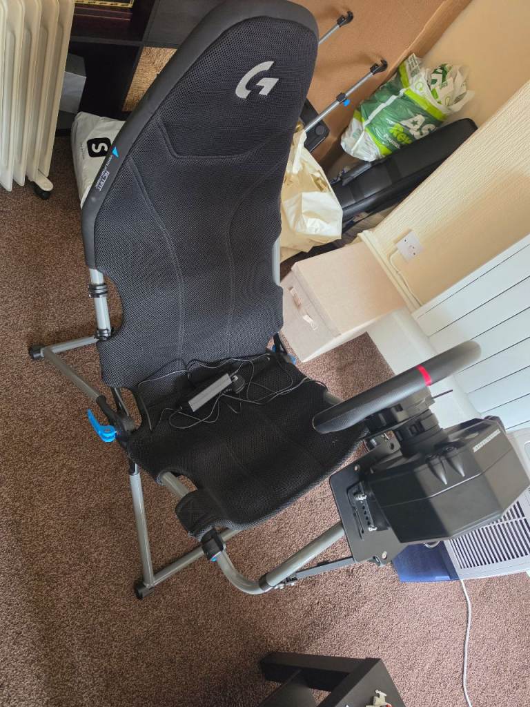 Thrustmaster T598/Logitech Chair/TH8A shift/T-LCM pedals + some