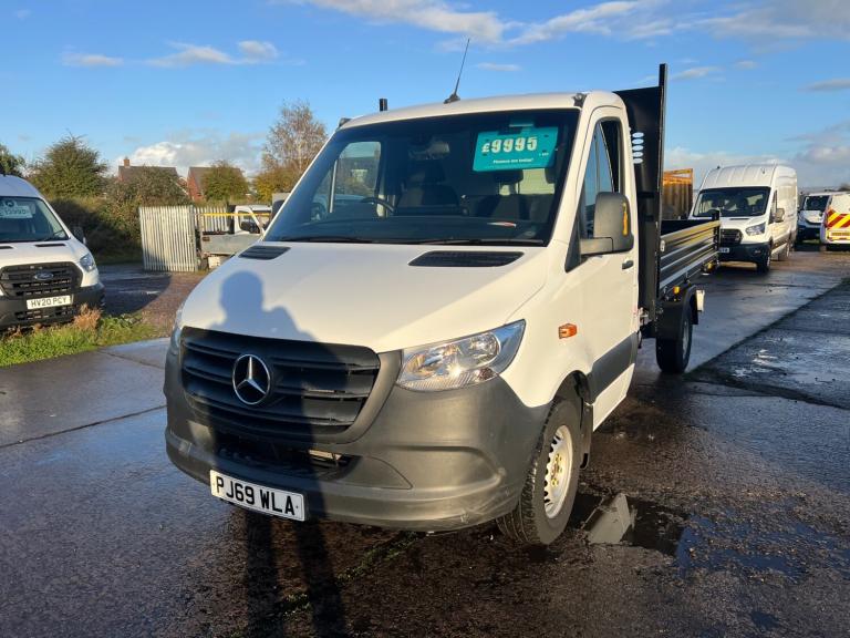 2019 Mercedes-Benz Sprinter 3.5t 2.1 CDI Tipper CHASSIS CAB Diesel Automatic