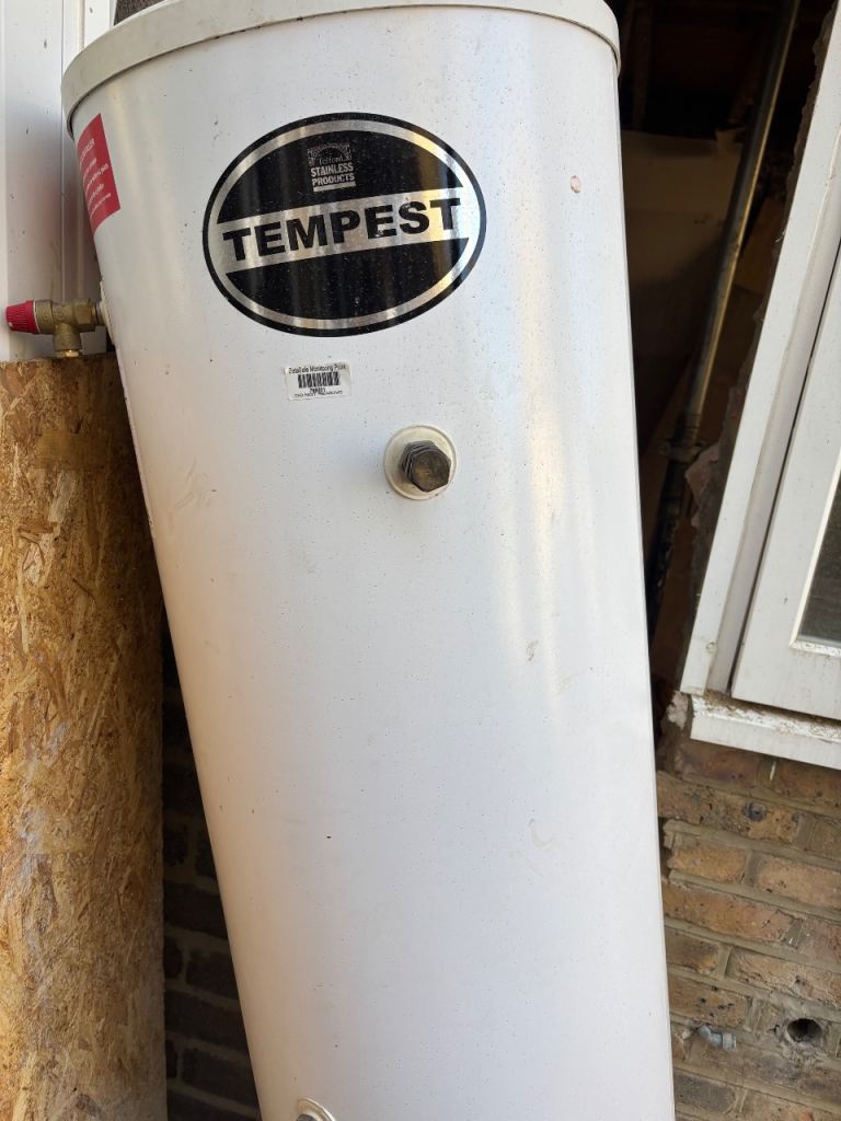 Tempest water cylinder 