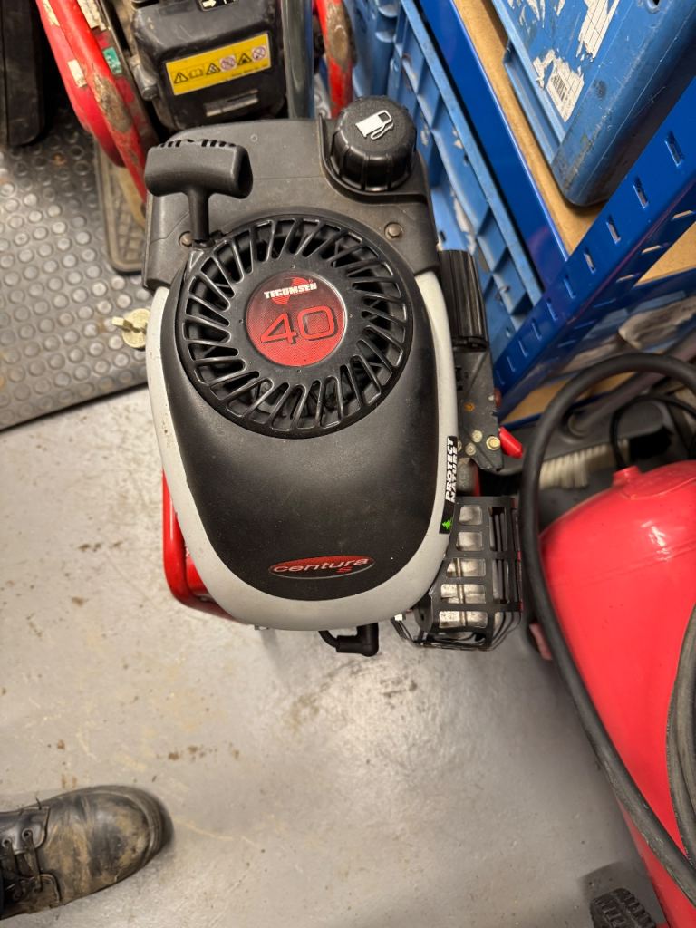 Generac portable generator with genuine Tecumseh engine.