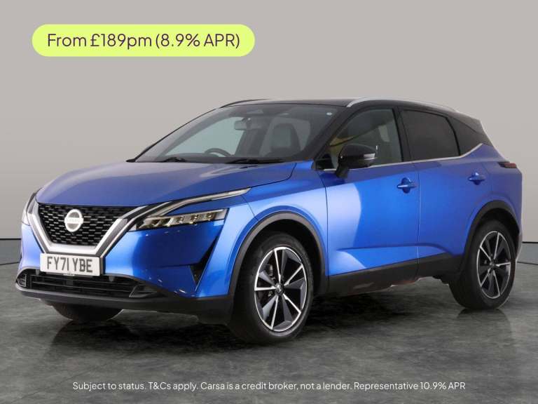 2021 Nissan Qashqai 1.3 DIG-T MHEV Tekna SUV 5dr Petrol Hybrid XTRON Euro 6 (s/s) (158 ps) - CA S...