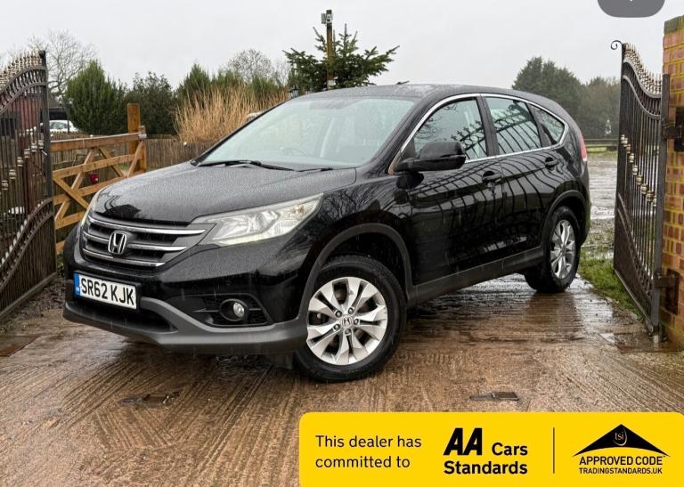2012 Honda CR-V 2.2 i-DTEC SE 5DR 107K (BLACK) FULL HONDA HISTORY  ESTATE Diesel Manual