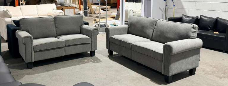 PREMIUM EDITION ~ 3+2 FABRIC Shiraz Sofa Suite • MODERN & ELEGANT LOOK ::