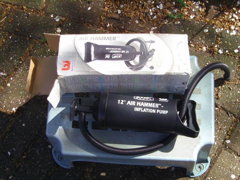 camping 'air hammer', ideal for air beds/ inflateables