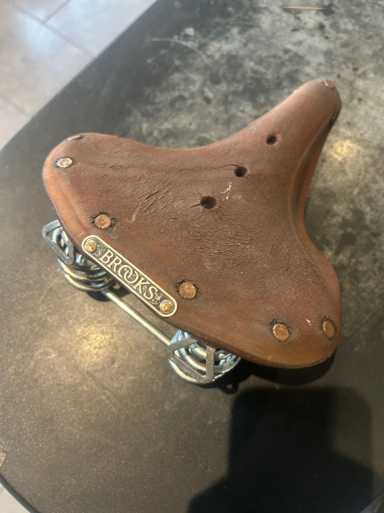 Brooks Leather Bicycle Saddle