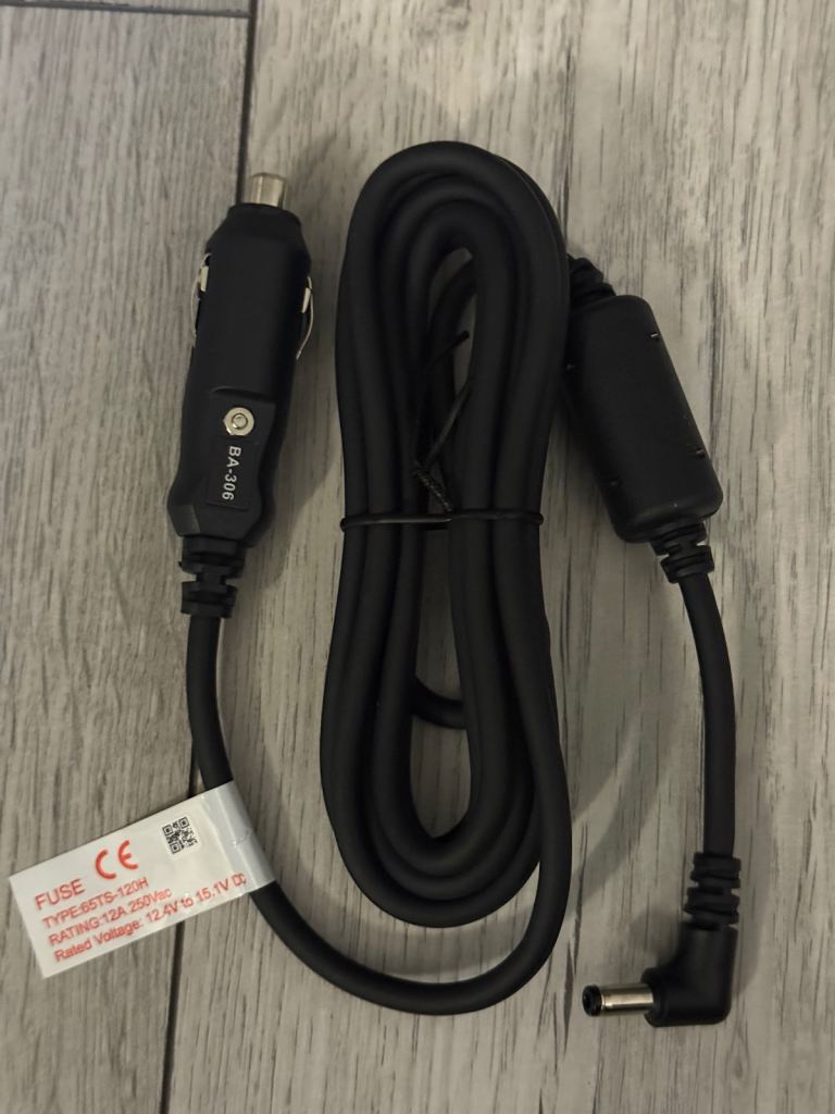 BA-306 DC Power Cable Inogen One G3 G4 G5 Rove 6 Car Charger Cigarette Lighter Plug 12V-24V