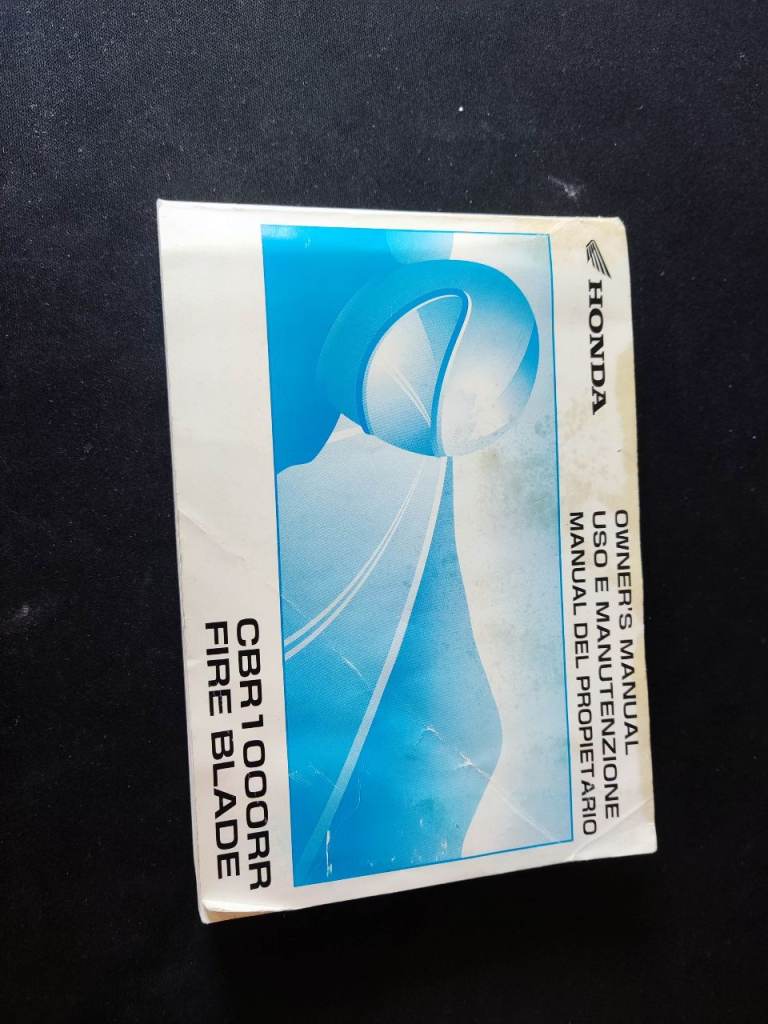 Honda CBR1000RR Owner's Manual - 2004-2007 USED