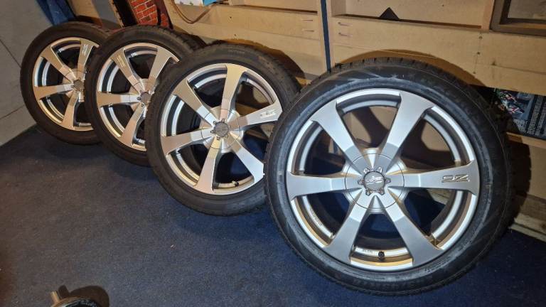 18 inch OZ alloy wheels Jaguar Ford VOLVO CITROEN PEUGEOT 5x108