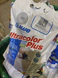 Mapei Ultracolor Plus Fast Setting Water-Repellent Flexible Grout 5kg (Choice Of Colour)