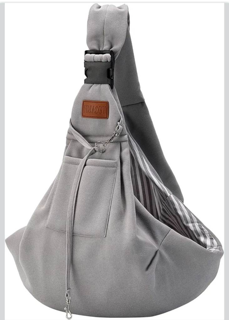 FDJASGY Adjustable Pet Carrier Sling for Smaller Pets ♡
