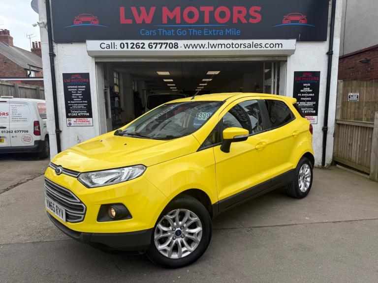 2016 Ford Ecosport 1.0 EcoBoost Zetec 5dr HATCHBACK Petrol Manual