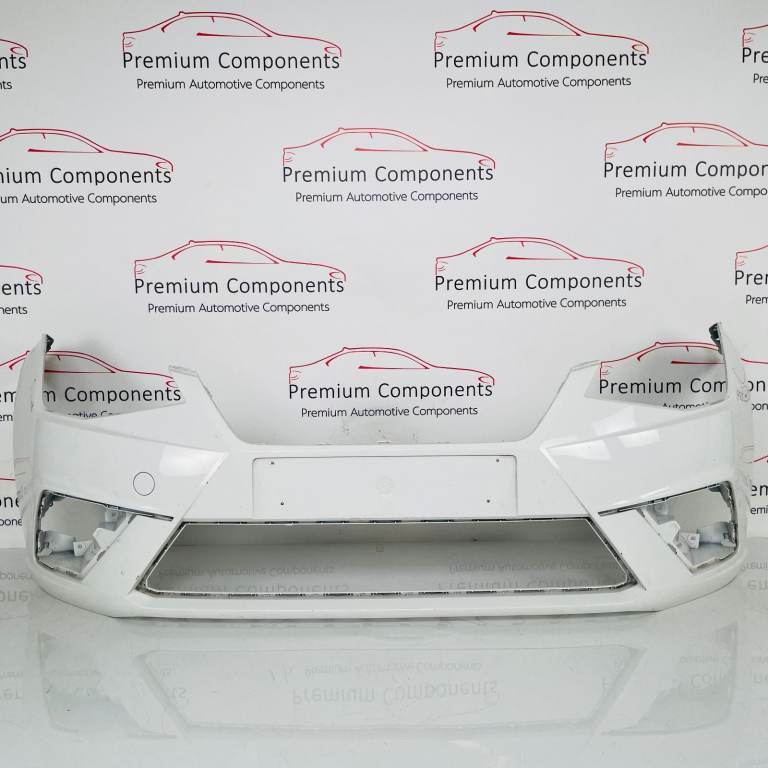 Seat Ibiza Fr Front Bumper Genuine White Mk5 2017 - 2022 [ao81]