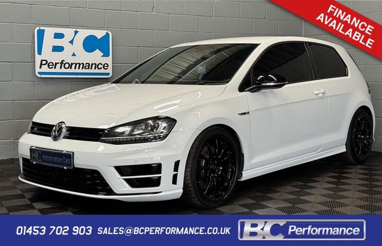 VOLKSWAGEN GOLF 2.0 TSI BlueMotion Tech R White Auto Petrol 2014