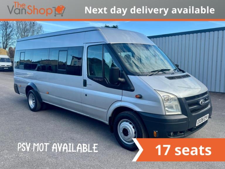 2008 Ford Transit Medium Roof 17 Seater TDCi 115ps NA DIESEL Manual