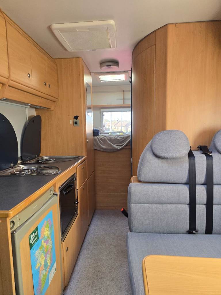 Fiat, DUCATO, 2004, 2800 (cc),6 berth and seat belt Knaus motorhome,LOW MILEAGE!!!!