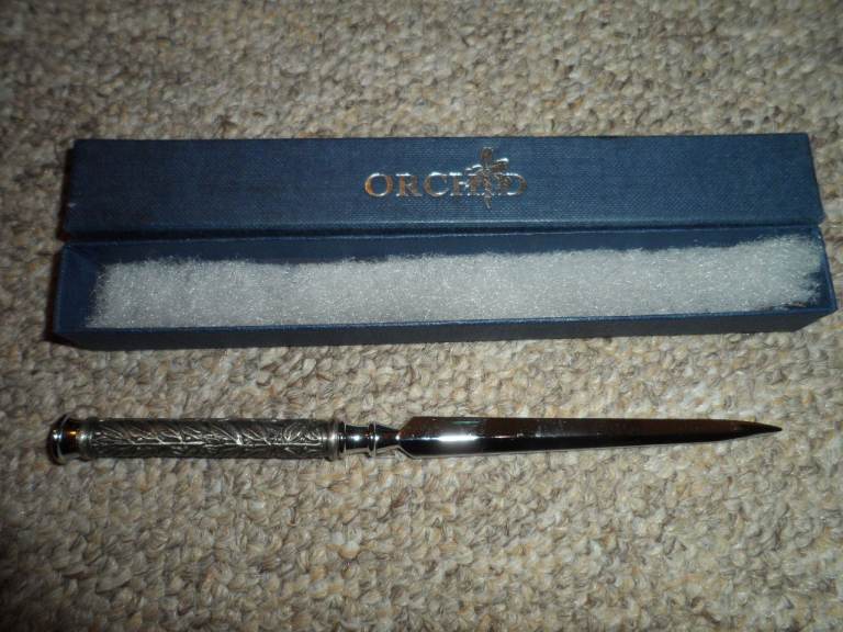 NEW PEWTER LETTER OPENER