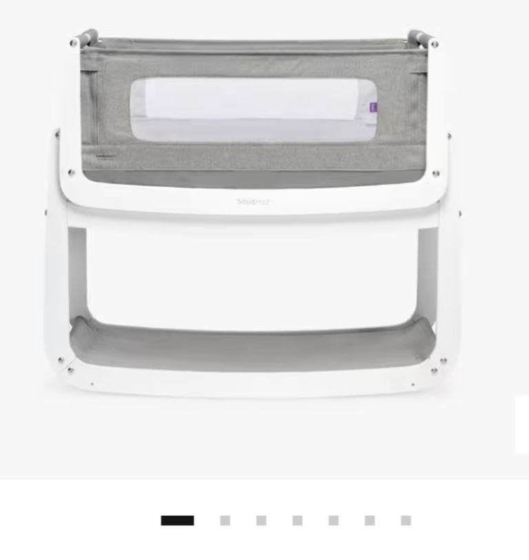 Snuzpod 4 bedside crib