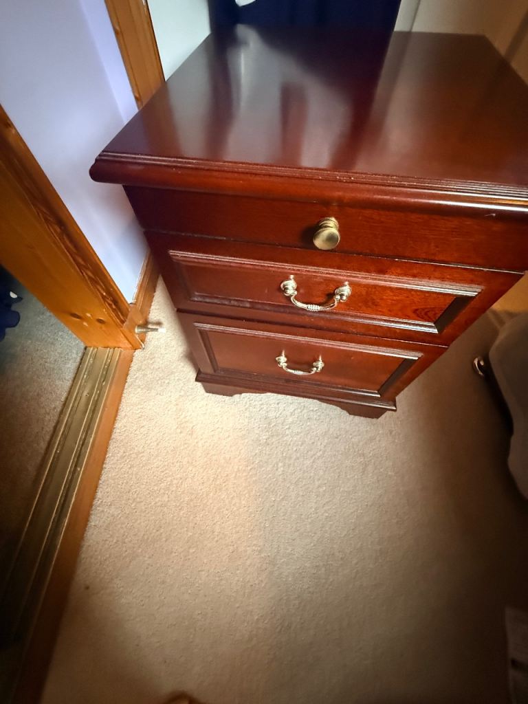 One Stag bedside table available 