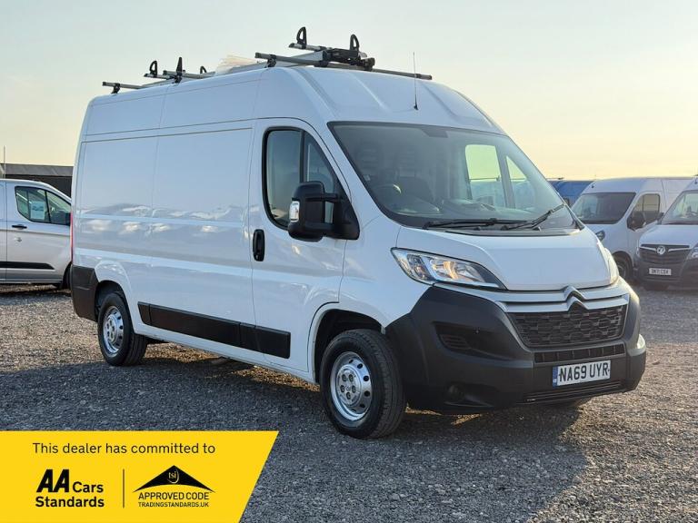 2020 Citroen Relay 2.2 BlueHDi H2 Van 140ps X PANEL VAN DIESEL Manual