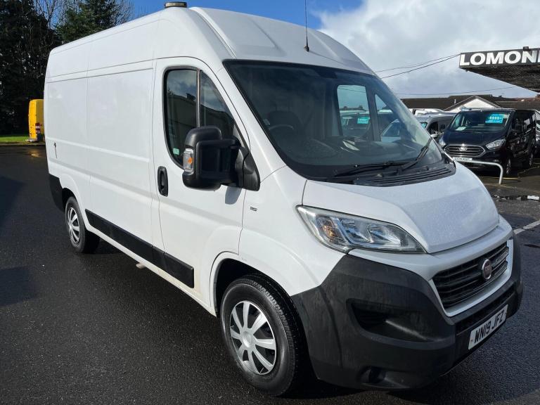 2019 Fiat Ducato 2.0 Multijet High Roof Van 115 PANEL VAN DIESEL Manual
