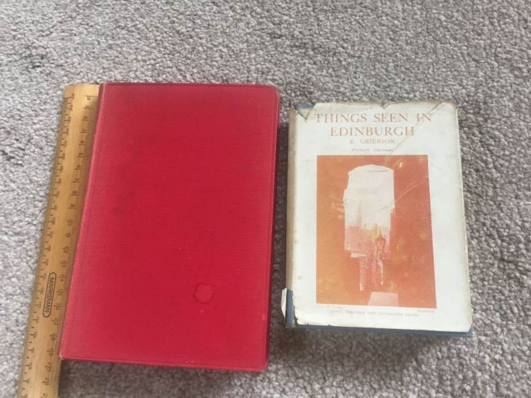 Two vintage books about Edinburgh BOTH for