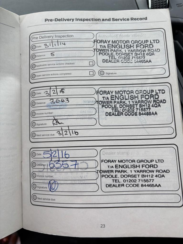 2014 Ford Kuga 2.0 TDCi Titanium X 5dr 2WD HATCHBACK Diesel Manual