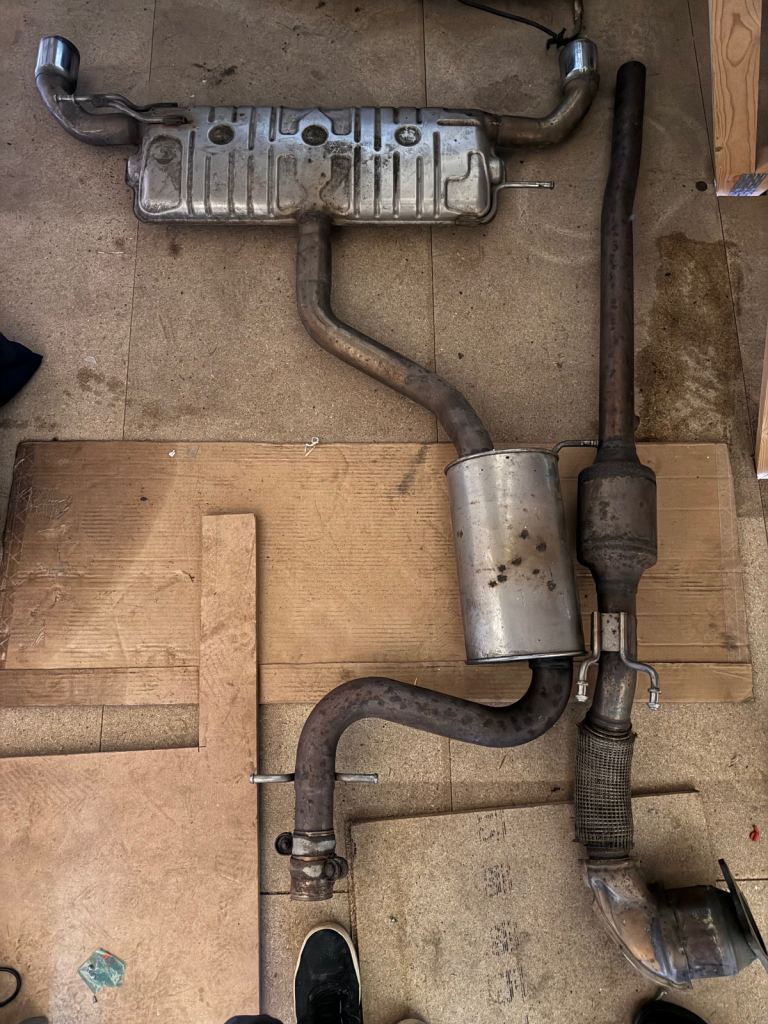 Mk6 golf gti standard exhaus