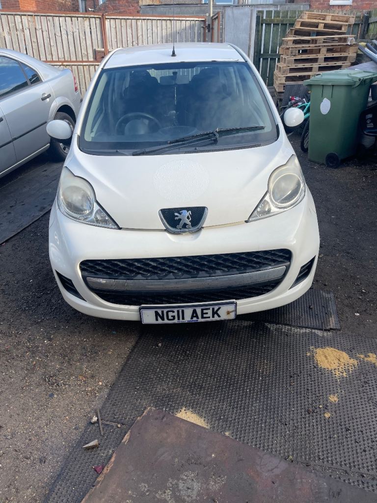 Peugeot 107 2011 plate spares,repairs,salvage,project etc 