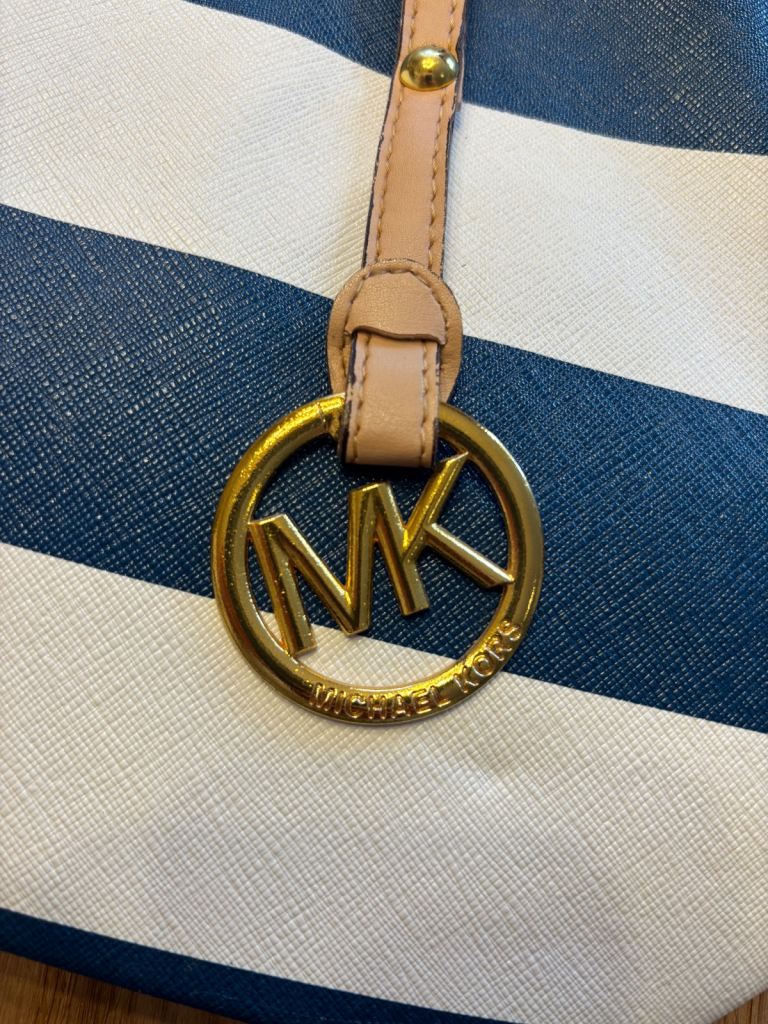 Michael Kors Handbag Shopper Weekender maritime 