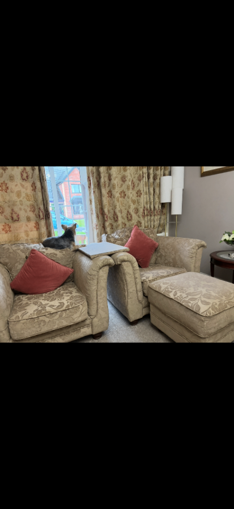 Four Piece Sofa - Armchairs & Foor Stool